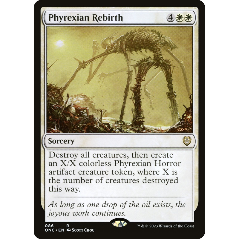 Phyrexian Rebirth (ONC-086) - Phyrexia: All Will Be One Commander