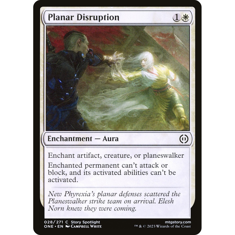 Planar Disruption (ONE-028) - Phyrexia: All Will Be One Foil