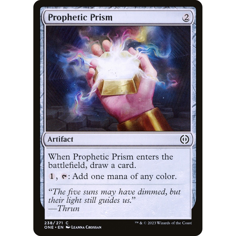 Prophetic Prism (ONE-238) - Phyrexia: All Will Be One Foil