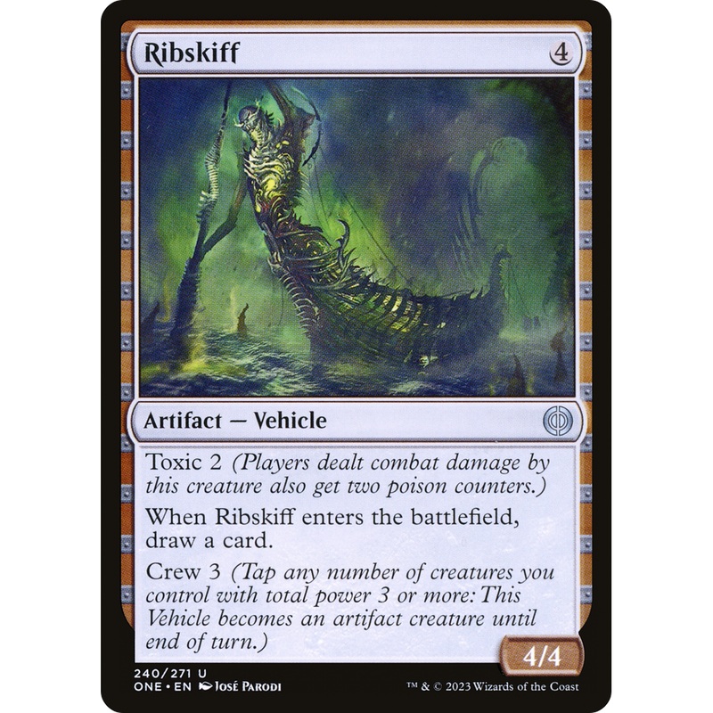 Ribskiff (ONE-240) - Phyrexia: All Will Be One Foil