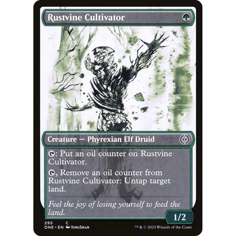 Rustvine Cultivator (ONE-295) - Phyrexia: All Will Be One: (Showcase) Foil