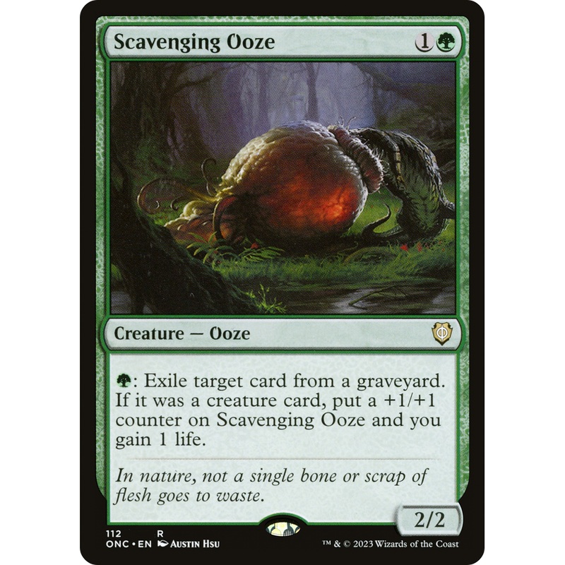 Scavenging Ooze (ONC-112) - Phyrexia: All Will Be One Commander