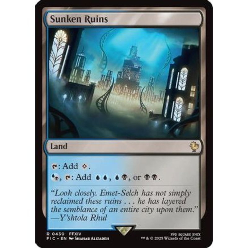 Sunken Ruins (FIC-430) - Commander: FINAL FANTASY