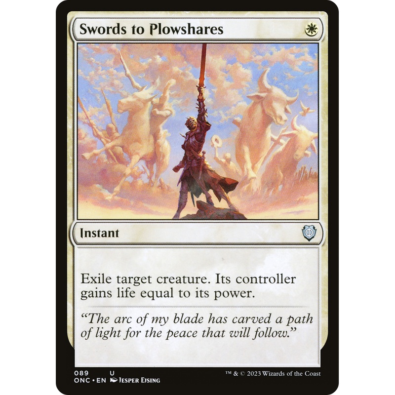 Swords to Plowshares (ONC-089) - Phyrexia: All Will Be One Commander