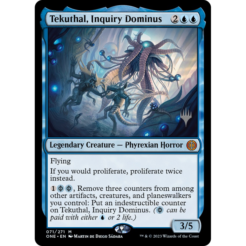 Tekuthal, Inquiry Dominus (PPONE-71P) - Phyrexia: All Will Be One Promos