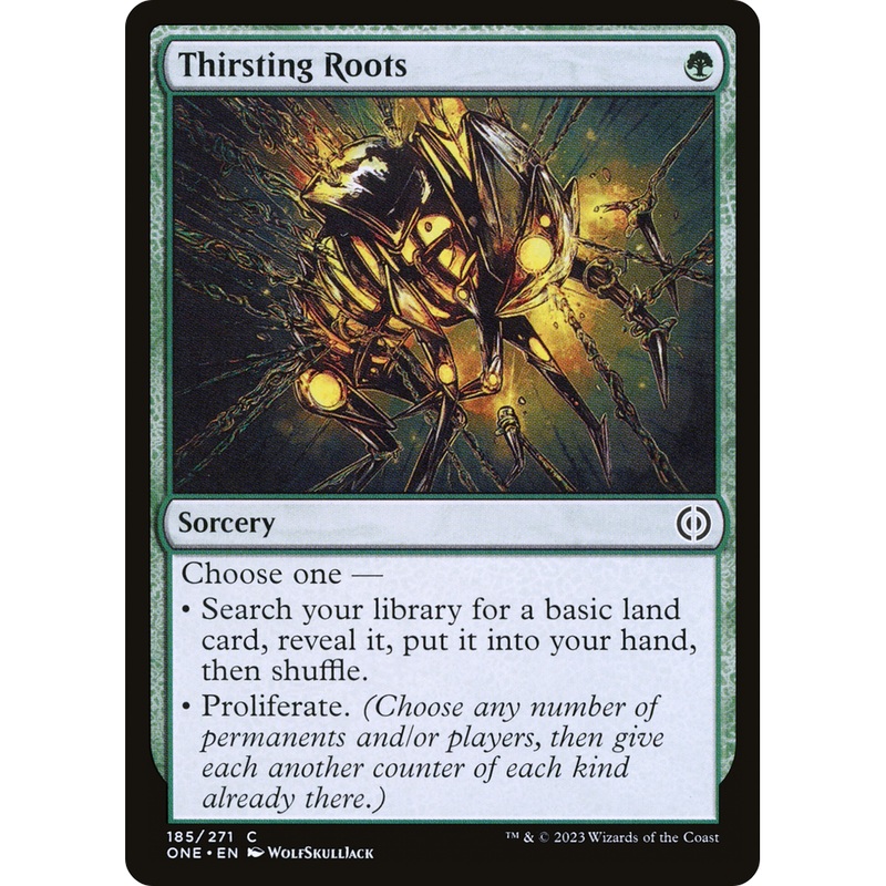 Thirsting Roots (ONE-185) - Phyrexia: All Will Be One