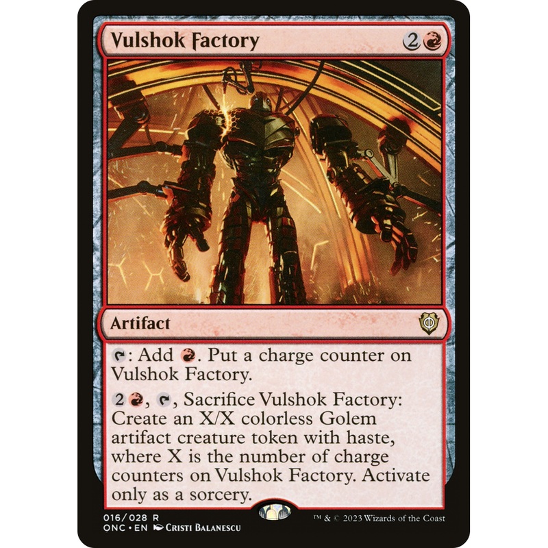 Vulshok Factory (ONC-016) - Phyrexia: All Will Be One Commander