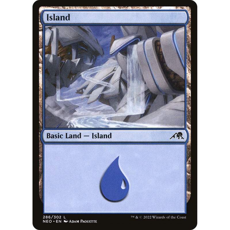 Island (NEO-286) - Kamigawa: Neon Dynasty