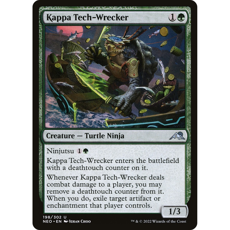 Kappa Tech-Wrecker (NEO-198) - Kamigawa: Neon Dynasty Foil