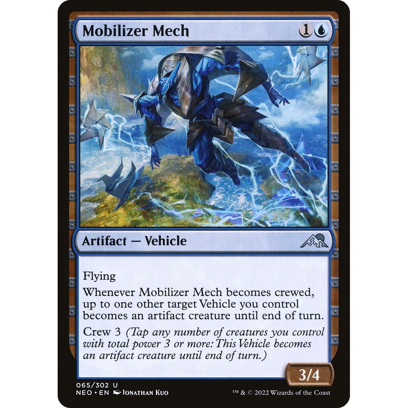 Mobilizer Mech (NEO-065) - Kamigawa: Neon Dynasty