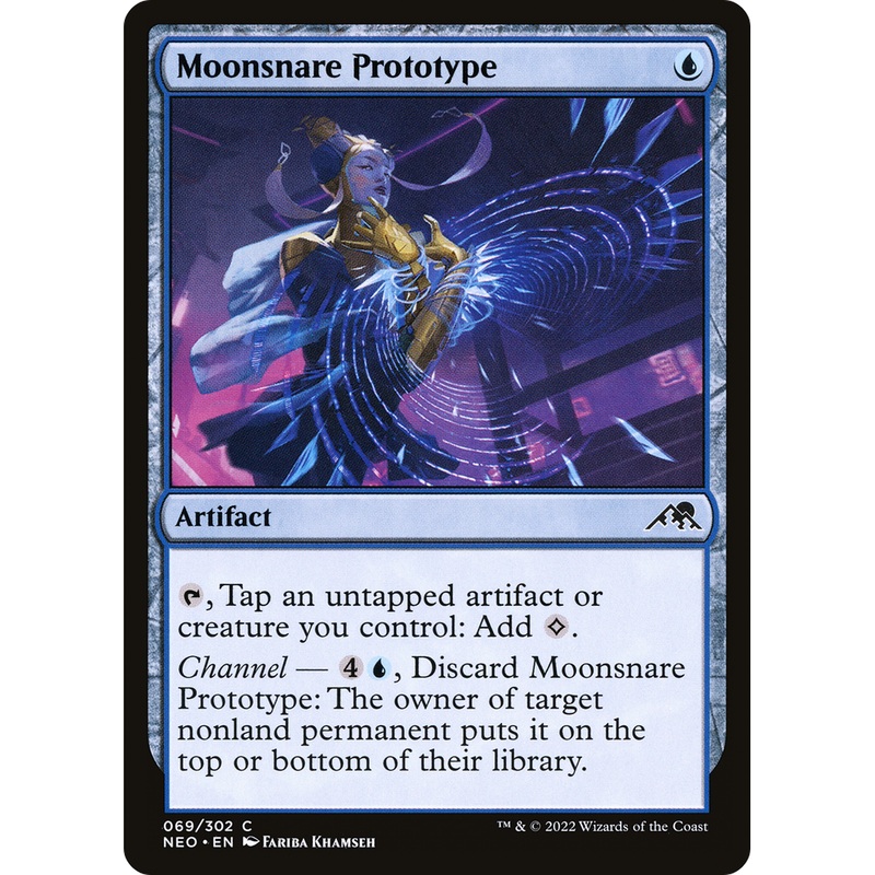 Moonsnare Prototype (NEO-069) - Kamigawa: Neon Dynasty Foil