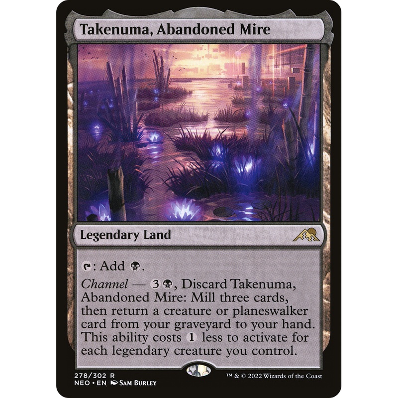 Takenuma, Abandoned Mire (NEO-278) - Kamigawa: Neon Dynasty