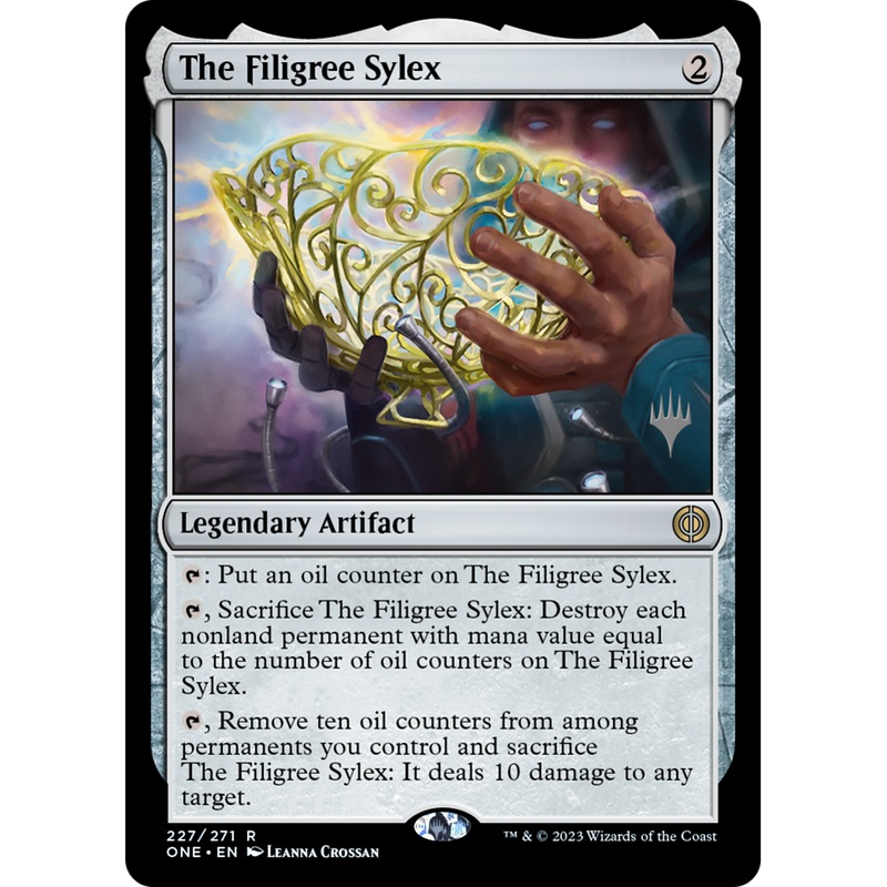 The Filigree Sylex (PPONE-227P) - Phyrexia: All Will Be One Promos Foil