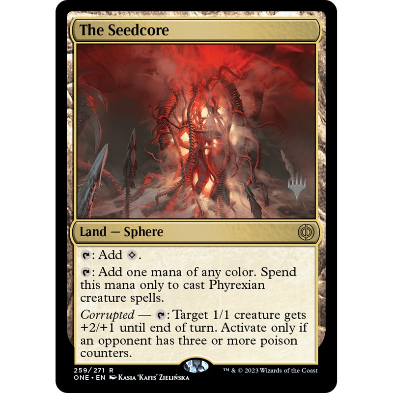 The Seedcore (PPONE-259P) - Phyrexia: All Will Be One Promos Foil