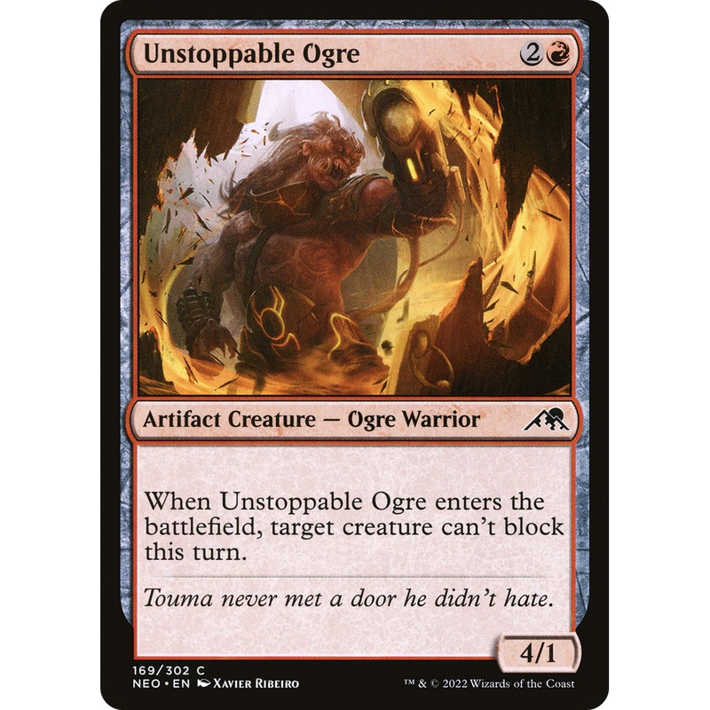 Unstoppable Ogre (NEO-169) - Kamigawa: Neon Dynasty