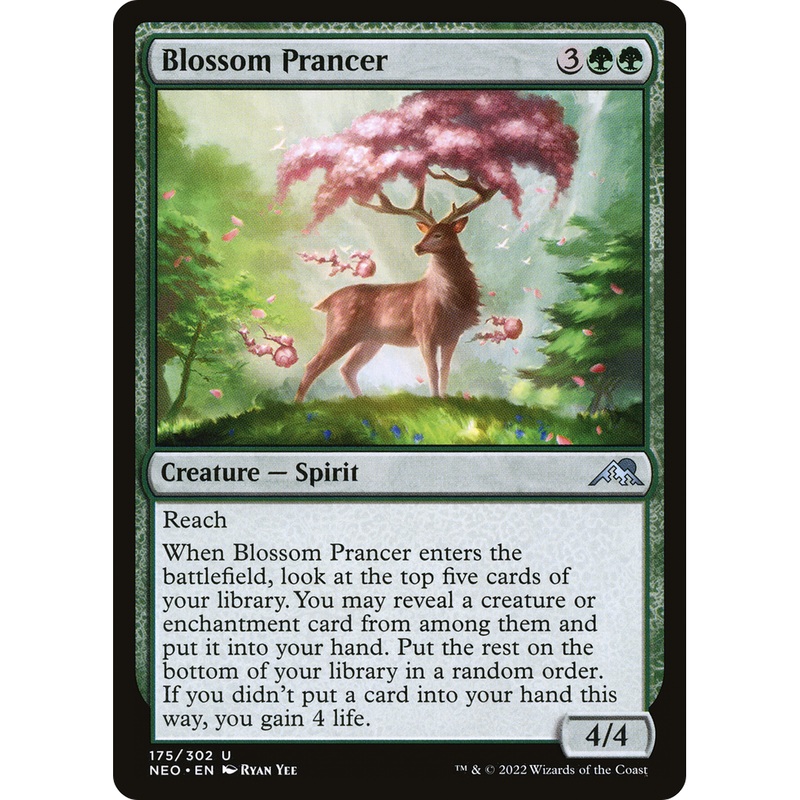 Blossom Prancer (NEO-175) - Kamigawa: Neon Dynasty
