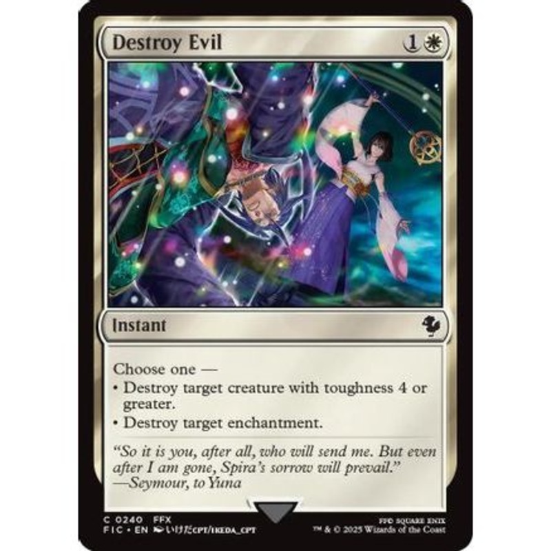 Destroy Evil (FIC-240) - Commander: FINAL FANTASY