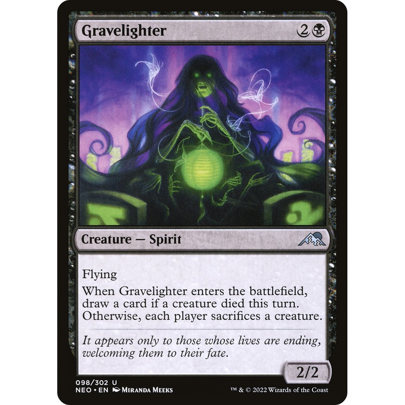 Gravelighter (NEO-098) - Kamigawa: Neon Dynasty