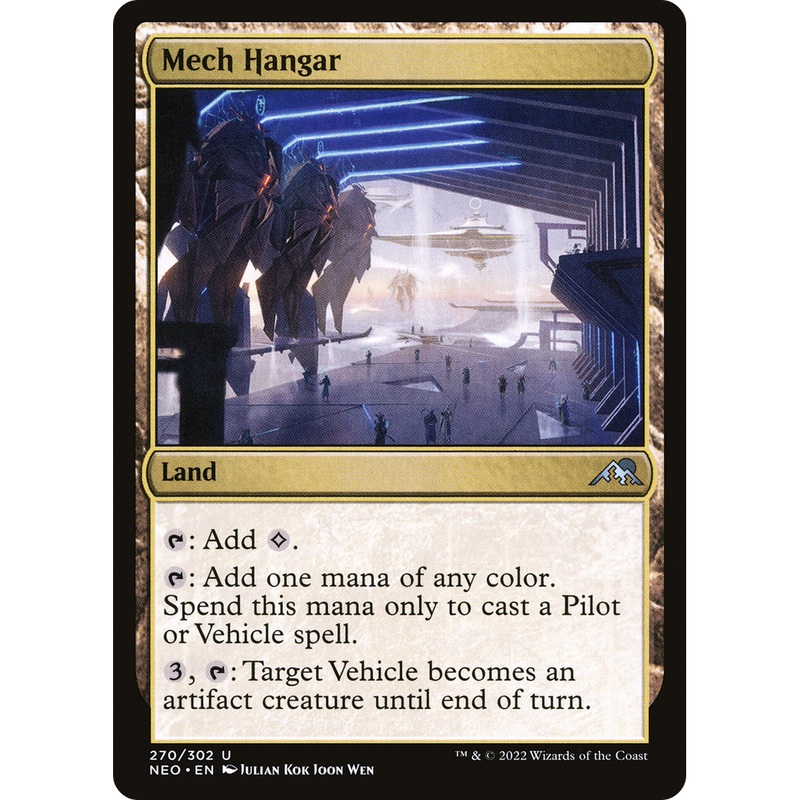 Mech Hangar (NEO-270) - Kamigawa: Neon Dynasty