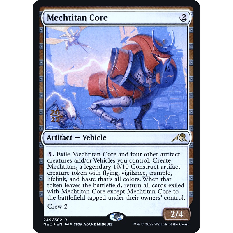 Mechtitan Core (PRE-249S) - Kamigawa: Neon Dynasty Promos Foil