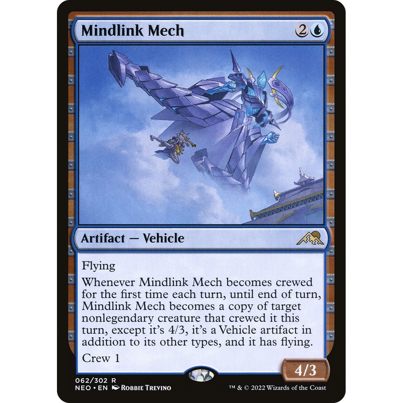 Mindlink Mech (NEO-062) - Kamigawa: Neon Dynasty