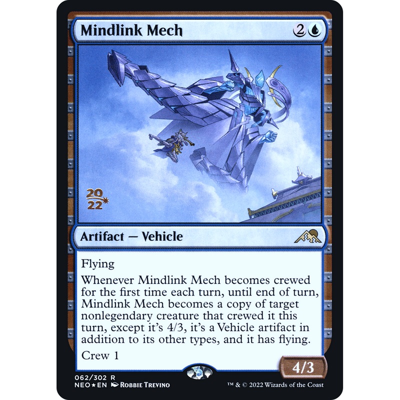Mindlink Mech (PRE-62S) - Kamigawa: Neon Dynasty Promos Foil