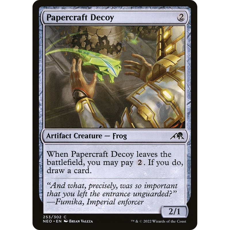 Papercraft Decoy (NEO-253) - Kamigawa: Neon Dynasty