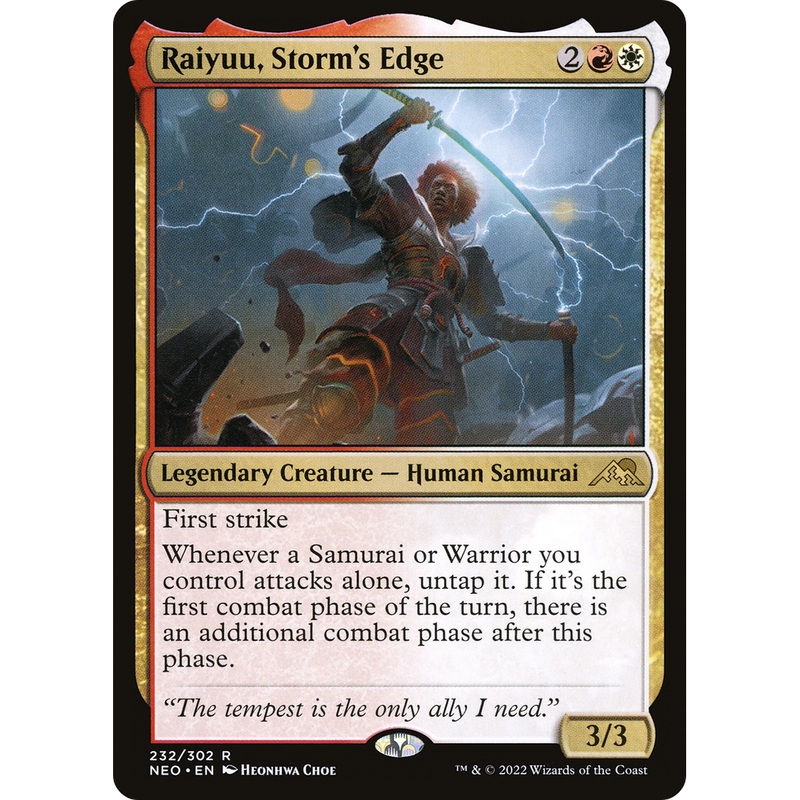 Raiyuu, Storm's Edge (NEO-232) - Kamigawa: Neon Dynasty