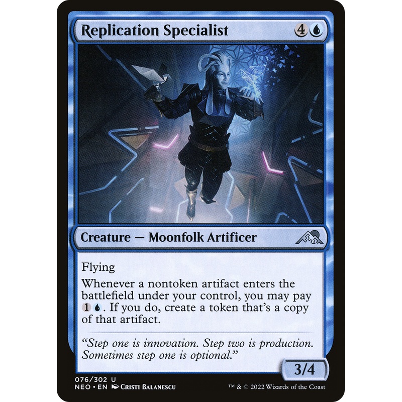 Replication Specialist (NEO-076) - Kamigawa: Neon Dynasty