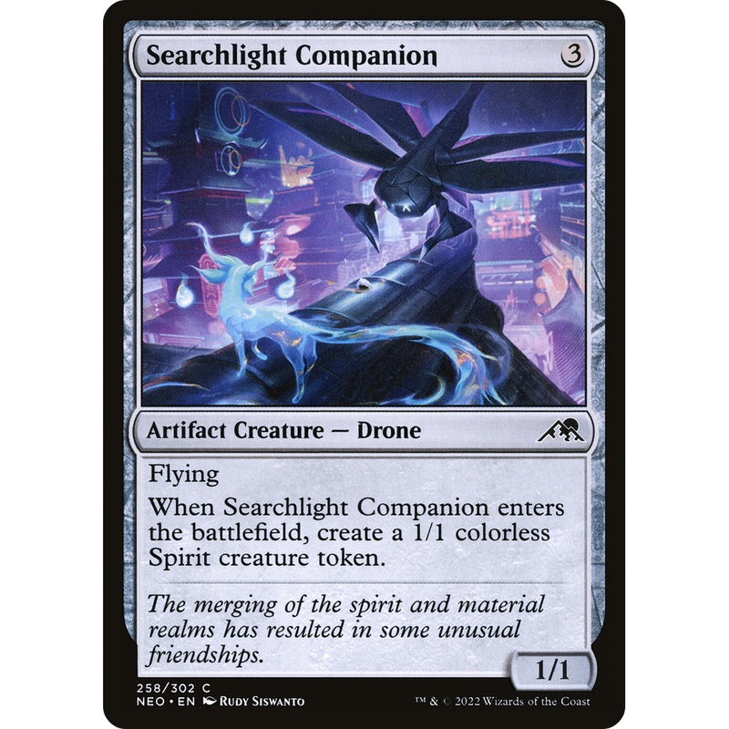 Searchlight Companion (NEO-258) - Kamigawa: Neon Dynasty