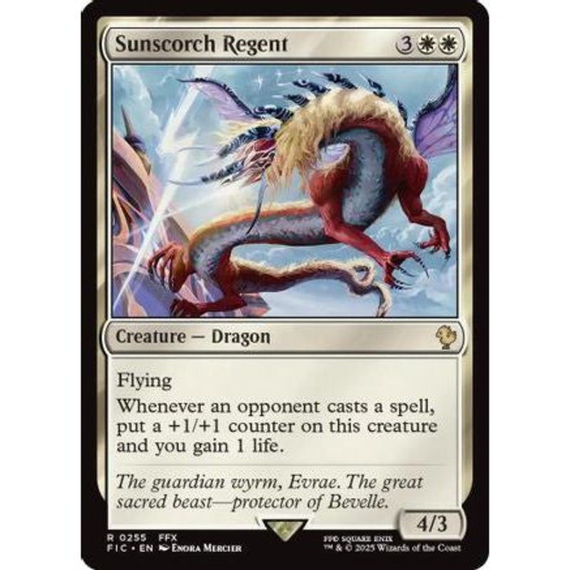 Sunscorch Regent (FIC-255) - Commander: FINAL FANTASY