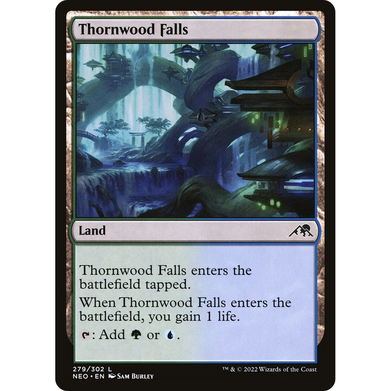 Thornwood Falls (NEO-279) - Kamigawa: Neon Dynasty