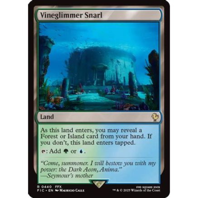 Vineglimmer Snarl (FIC-440) - Commander: FINAL FANTASY