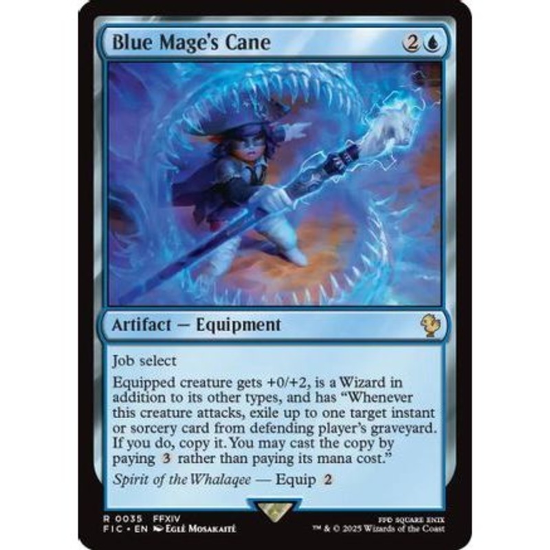 Blue Mage's Cane (FIC-035) - Commander: FINAL FANTASY