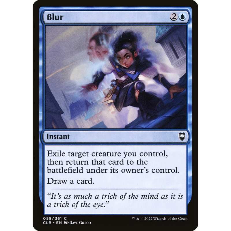 Blur (CLB-058) - Commander Legends: Battle for Baldur's Gate