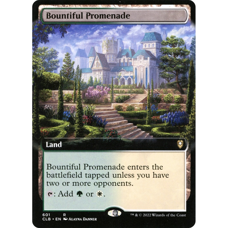 Bountiful Promenade (CLB-601) - Commander Legends: Battle for Baldur's Gate: (Extended Art)