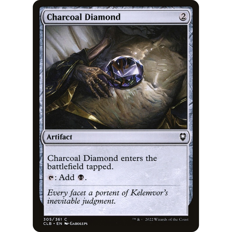 Charcoal Diamond (CLB-305) - Commander Legends: Battle for Baldur's Gate Foil