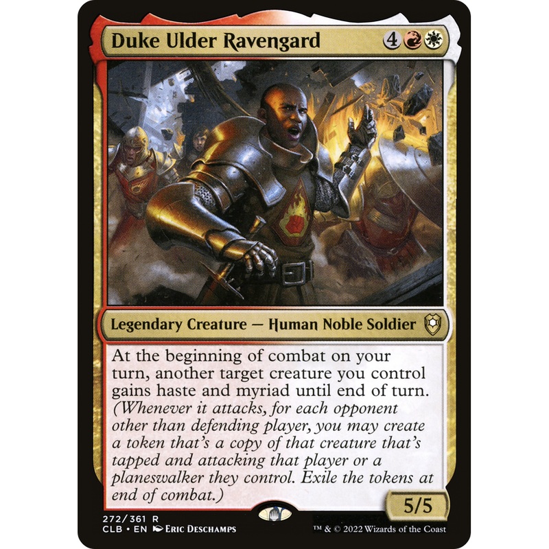Duke Ulder Ravengard (CLB-272) - Commander Legends: Battle for Baldur's Gate