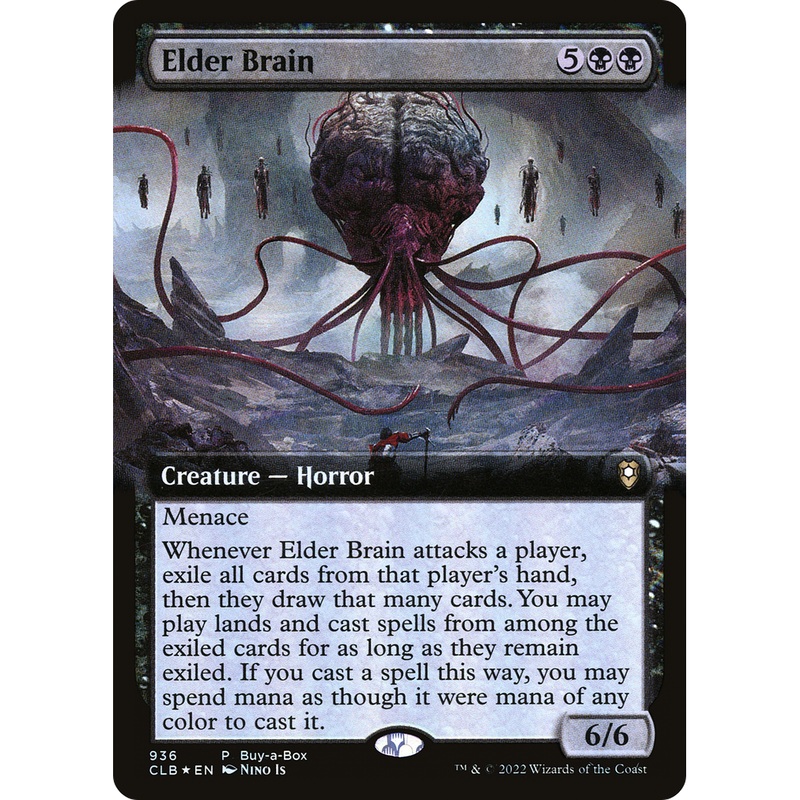 Elder Brain (BABP-936) - Commander Legends: Battle for Baldur's Gate: (Extended Art) Foil