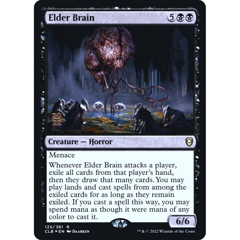 Elder Brain (PRE-125S) - Battle for Baldur's Gate Promos Foil