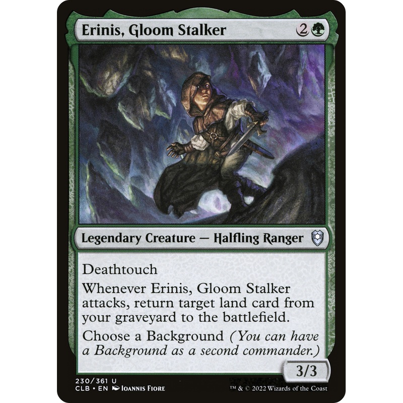 Erinis, Gloom Stalker (CLB-230) - Commander Legends: Battle for Baldur's Gate