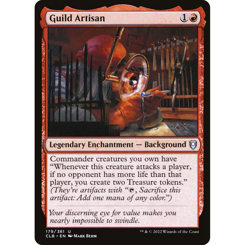 Guild Artisan (CLB-179) - Commander Legends: Battle for Baldur's Gate