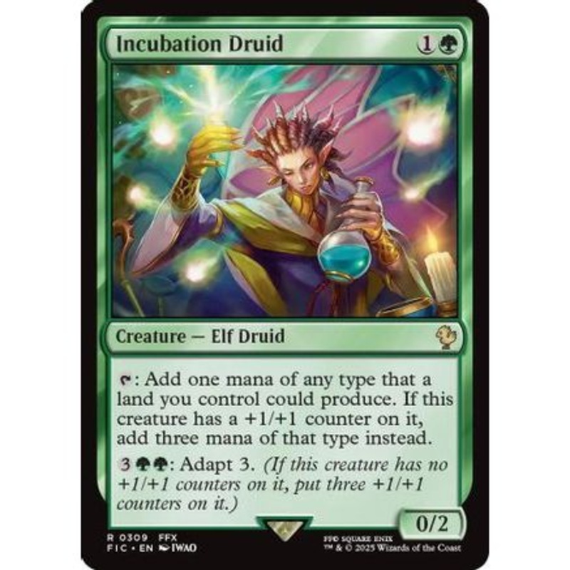 Incubation Druid (FIC-309) - Commander: FINAL FANTASY