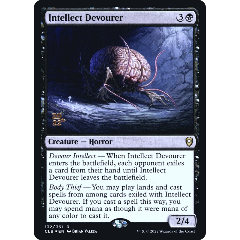 Intellect Devourer (PRE-132S) - Battle for Baldur's Gate Promos Foil