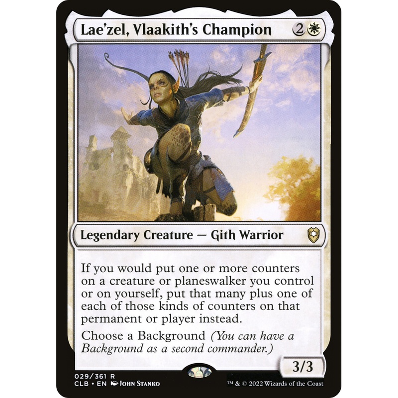Lae'zel, Vlaakith's Champion (CLB-029) - Commander Legends: Battle for Baldur's Gate Foil