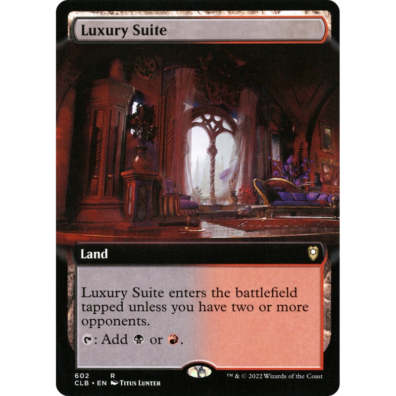 Luxury Suite (CLB-602) - Commander Legends: Battle for Baldur's Gate: (Extended Art) Foil