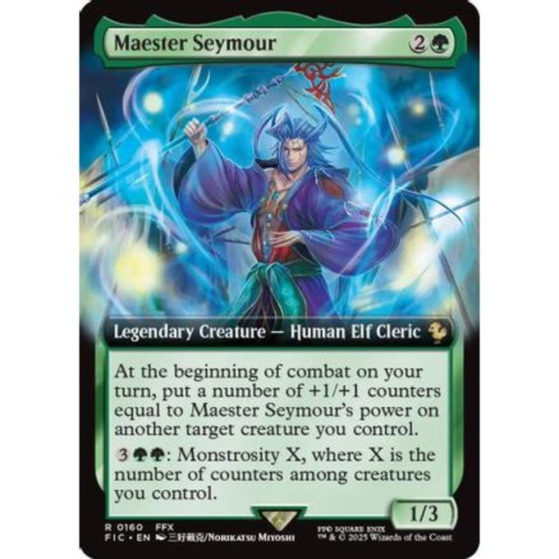 Maester Seymour (Extended Art) (FIC-160) - Commander: FINAL FANTASY