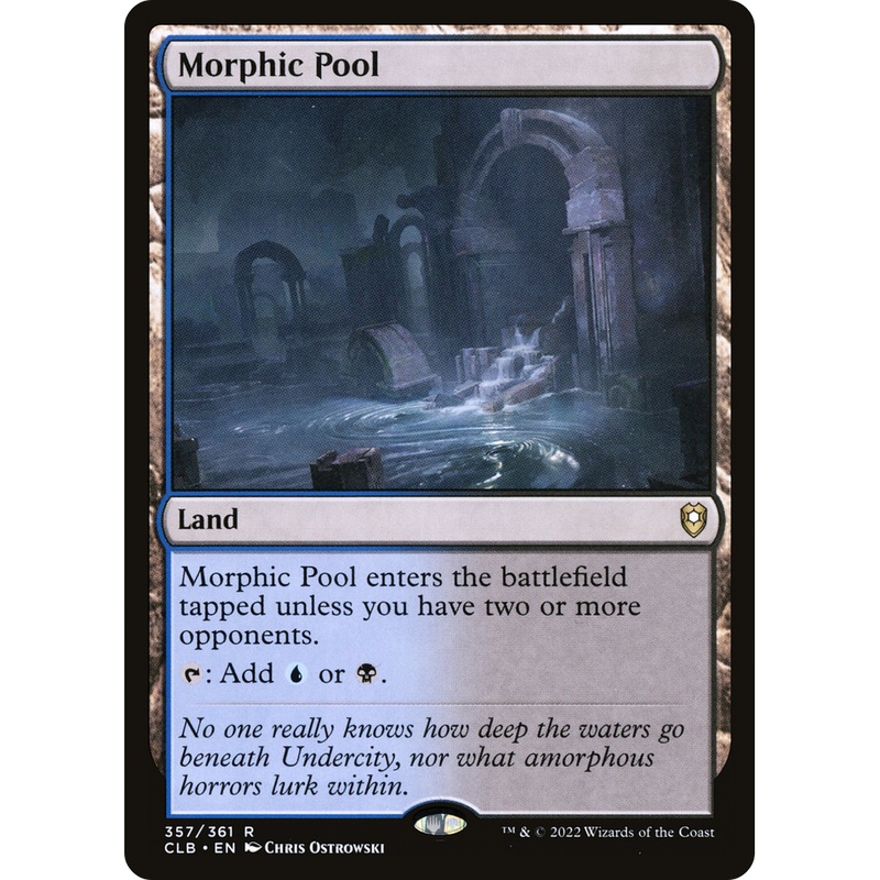 Morphic Pool (CLB-357) - Commander Legends: Battle for Baldur's Gate Foil