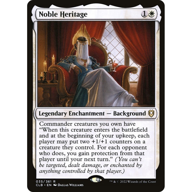 Noble Heritage (CLB-035) - Commander Legends: Battle for Baldur's Gate