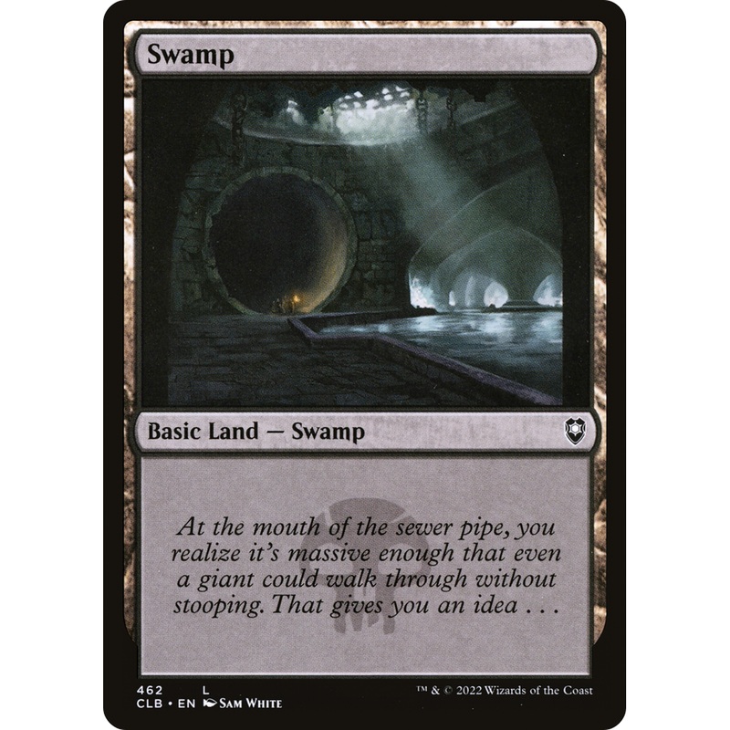 Swamp (CLB-462) - Commander Legends: Battle for Baldur's Gate